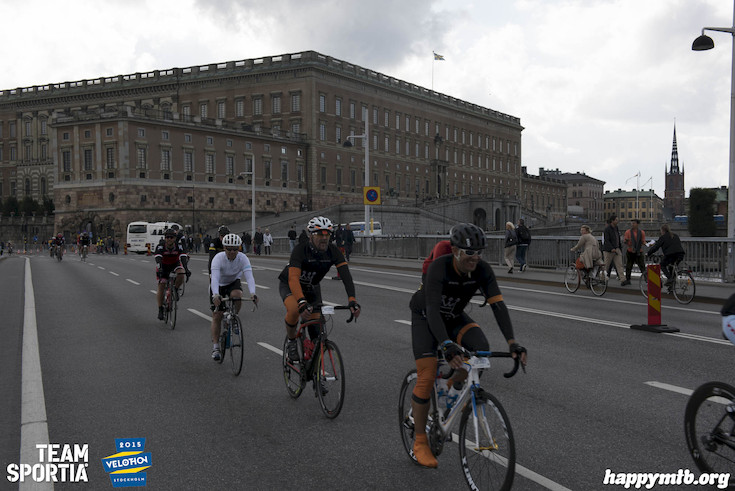 Bild från Velothon Stockholm 2015 - Slottet