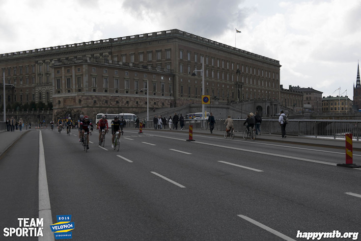 Bild från Velothon Stockholm 2015 - Slottet