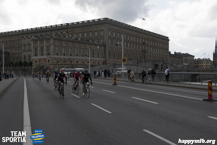 Bild från Velothon Stockholm 2015 - Slottet