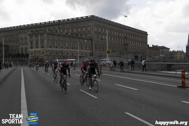 Bild från Velothon Stockholm 2015 - Slottet