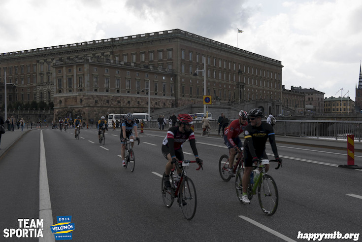 Bild från Velothon Stockholm 2015 - Slottet