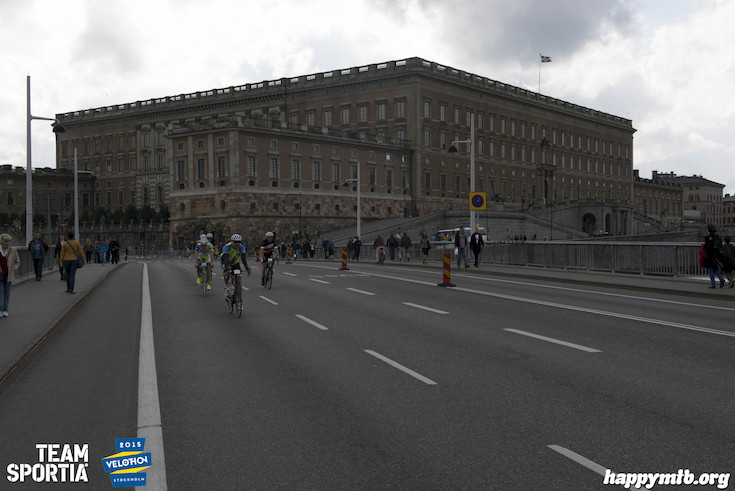 Bild från Velothon Stockholm 2015 - Slottet