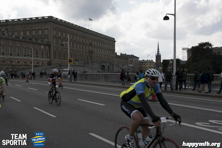 Bild från Velothon Stockholm 2015 - Slottet