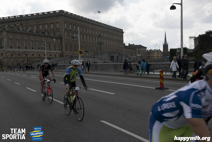 Bild från Velothon Stockholm 2015 - Slottet