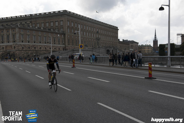 Bild från Velothon Stockholm 2015 - Slottet