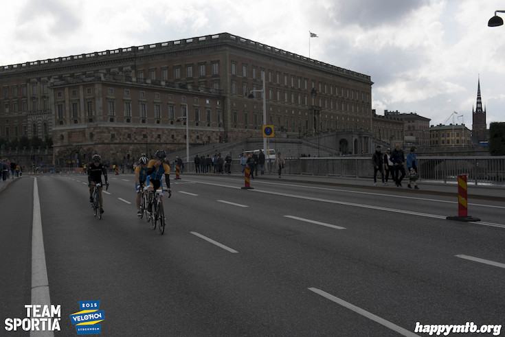 Bild från Velothon Stockholm 2015 - Slottet