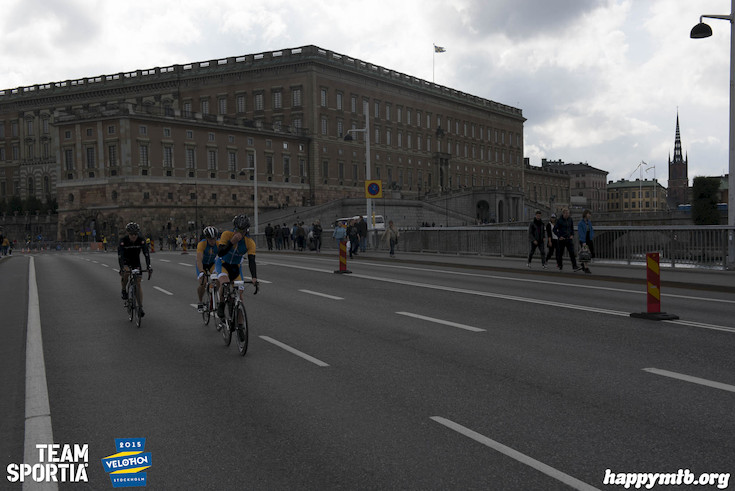 Bild från Velothon Stockholm 2015 - Slottet