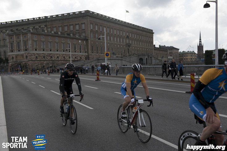 Bild från Velothon Stockholm 2015 - Slottet