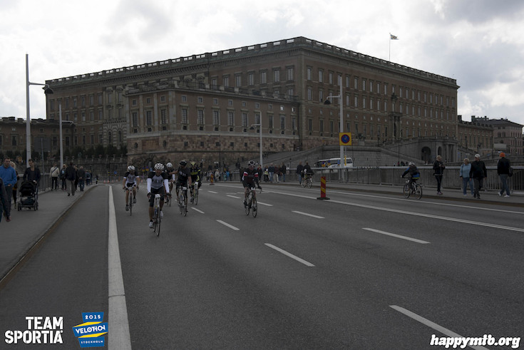 Bild från Velothon Stockholm 2015 - Slottet
