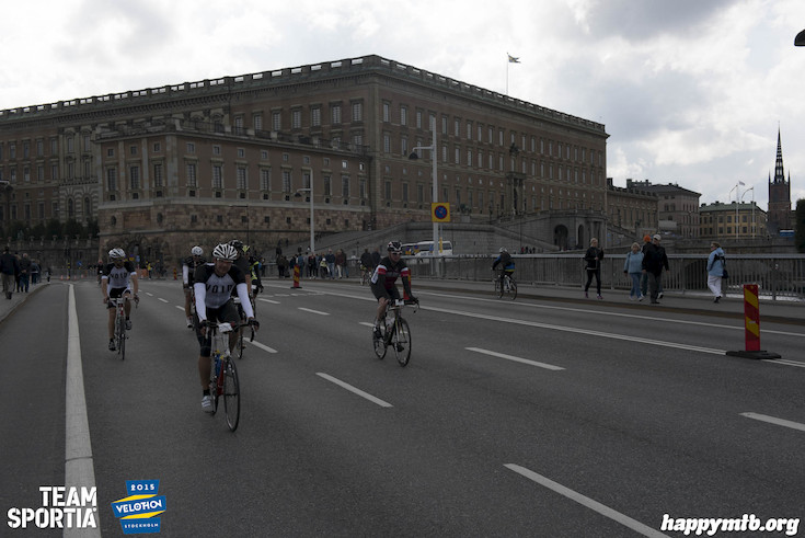 Bild från Velothon Stockholm 2015 - Slottet