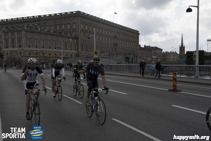 Bild från Velothon Stockholm 2015 - Slottet