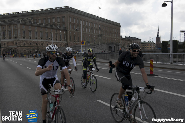 Bild från Velothon Stockholm 2015 - Slottet