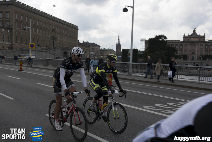 Bild från Velothon Stockholm 2015 - Slottet