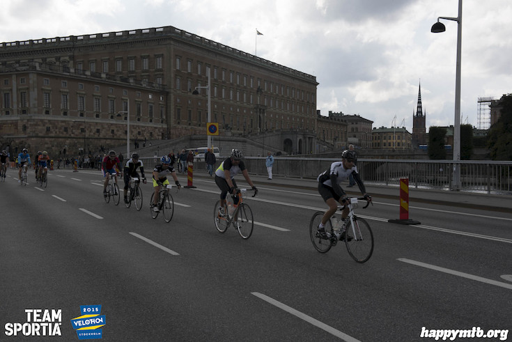 Bild från Velothon Stockholm 2015 - Slottet