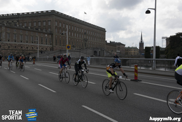 Bild från Velothon Stockholm 2015 - Slottet