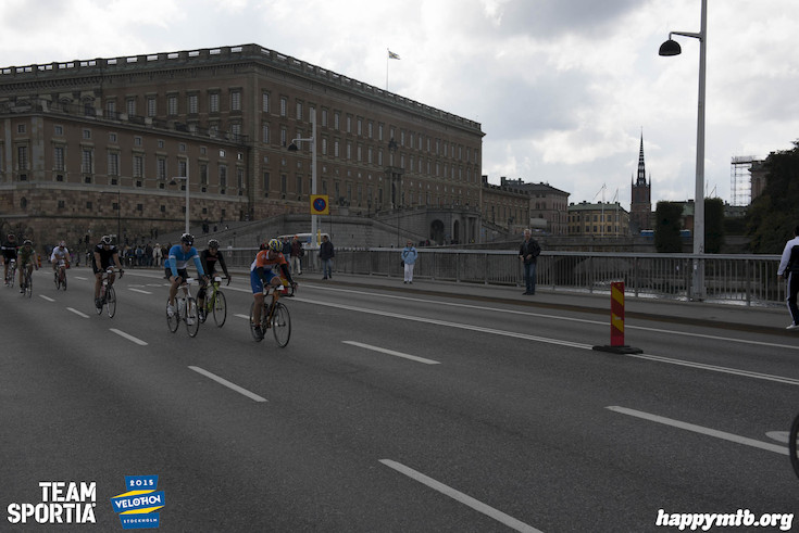 Bild från Velothon Stockholm 2015 - Slottet