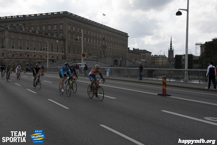 Bild från Velothon Stockholm 2015 - Slottet