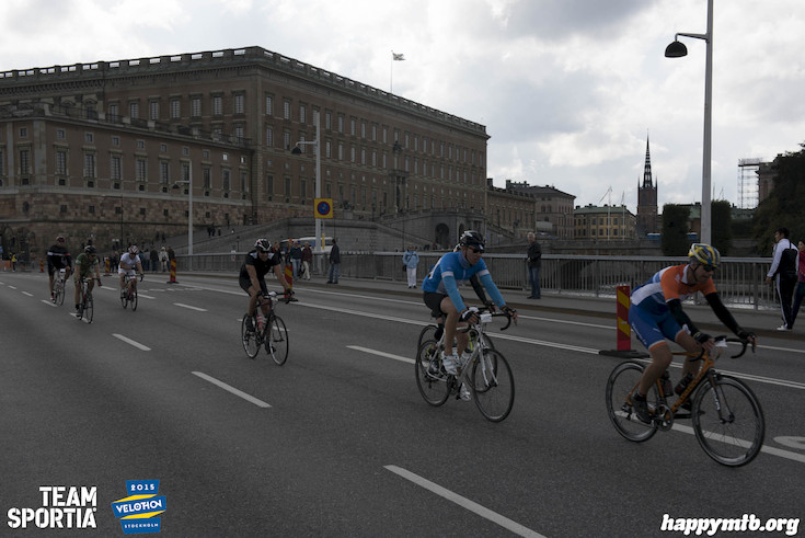 Bild från Velothon Stockholm 2015 - Slottet