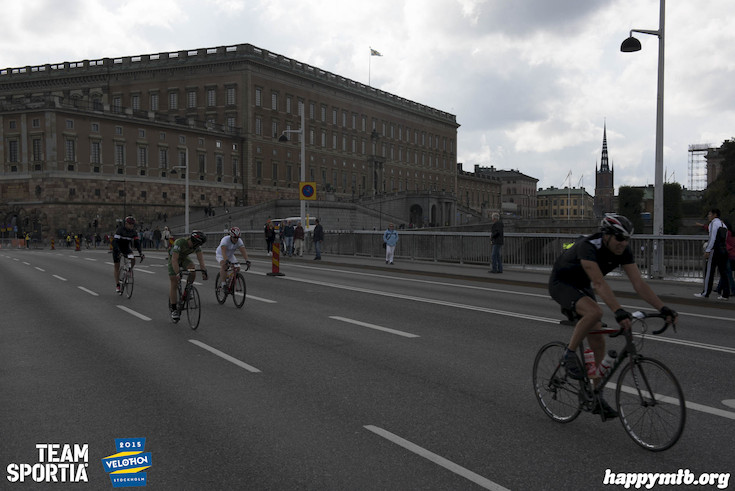 Bild från Velothon Stockholm 2015 - Slottet