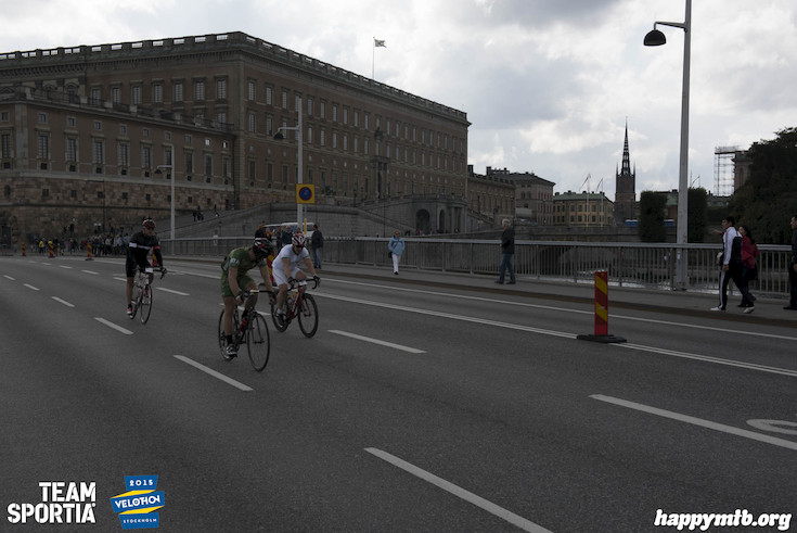 Bild från Velothon Stockholm 2015 - Slottet