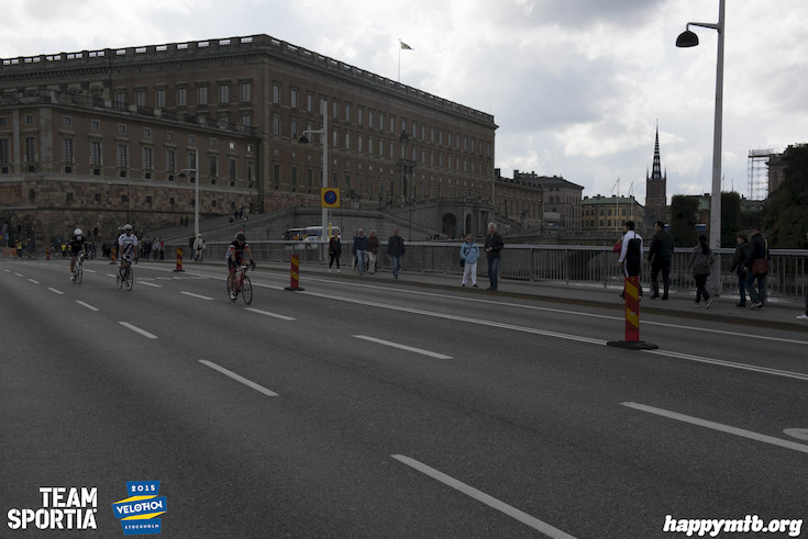 Bild från Velothon Stockholm 2015 - Slottet
