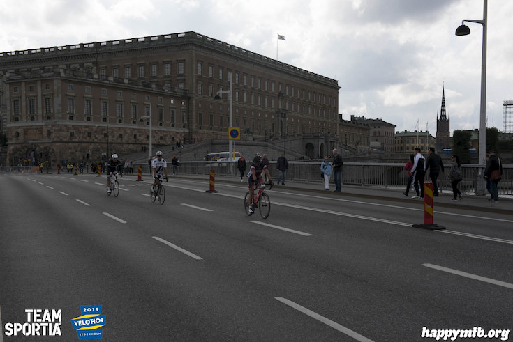 Bild från Velothon Stockholm 2015 - Slottet