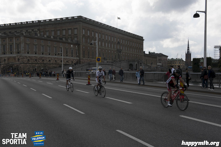 Bild från Velothon Stockholm 2015 - Slottet