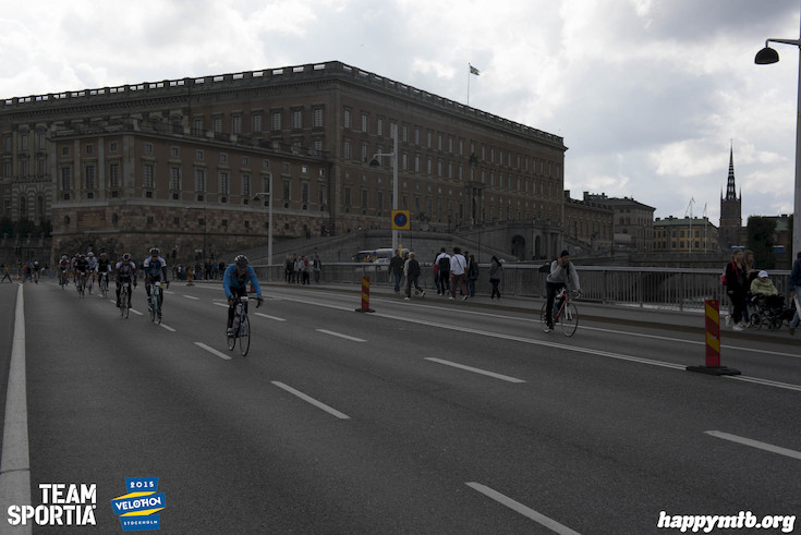 Bild från Velothon Stockholm 2015 - Slottet