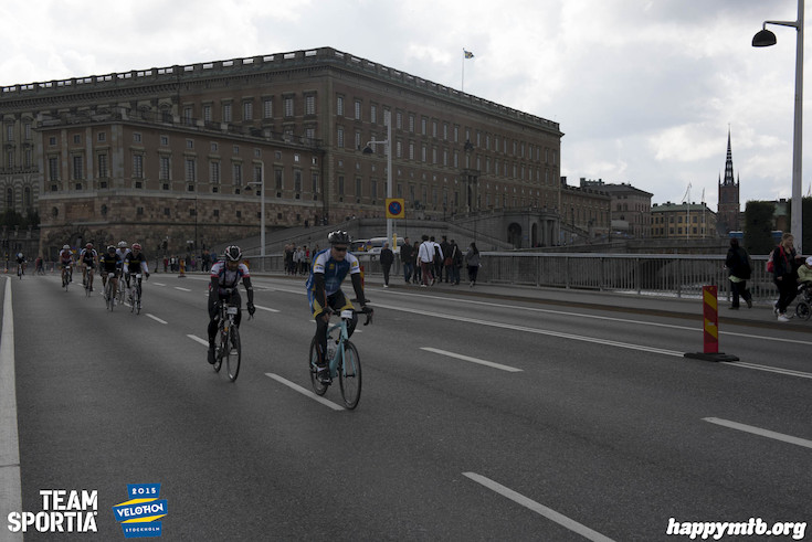 Bild från Velothon Stockholm 2015 - Slottet