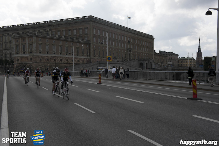 Bild från Velothon Stockholm 2015 - Slottet