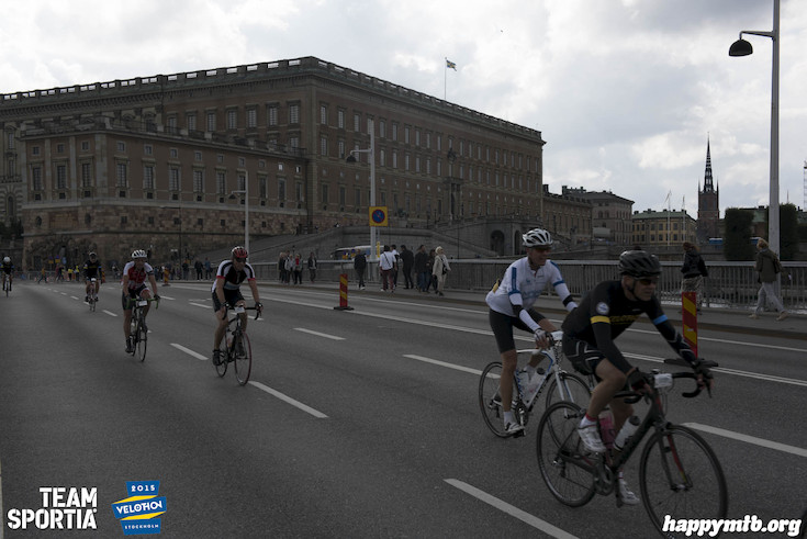 Bild från Velothon Stockholm 2015 - Slottet