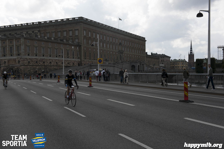 Bild från Velothon Stockholm 2015 - Slottet