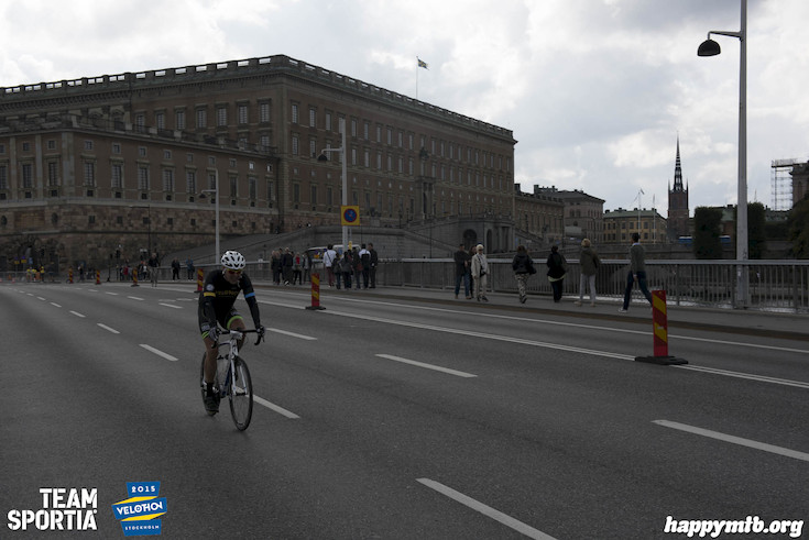 Bild från Velothon Stockholm 2015 - Slottet