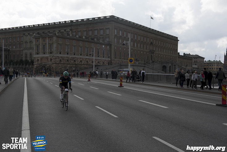 Bild från Velothon Stockholm 2015 - Slottet