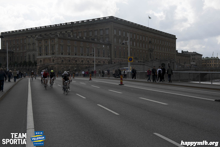 Bild från Velothon Stockholm 2015 - Slottet