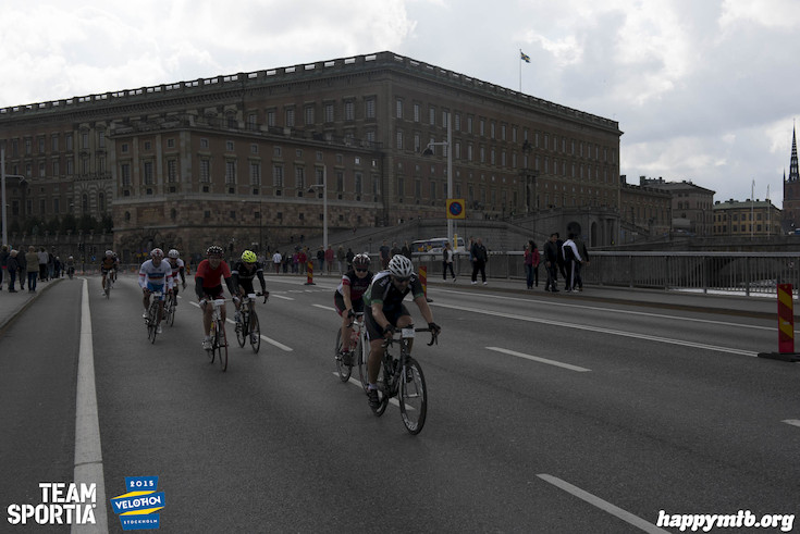 Bild från Velothon Stockholm 2015 - Slottet