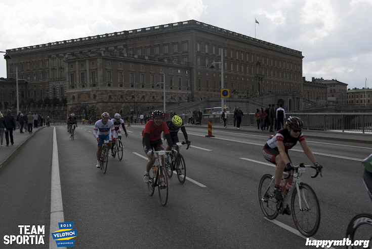Bild från Velothon Stockholm 2015 - Slottet