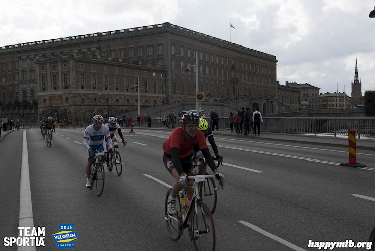 Bild från Velothon Stockholm 2015 - Slottet