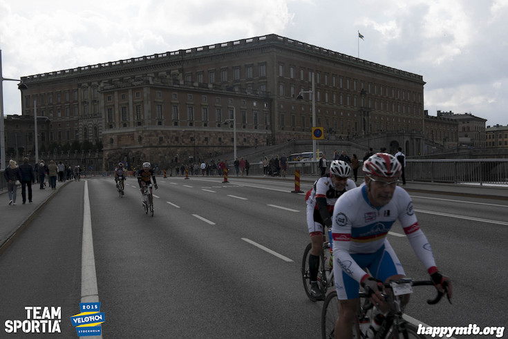 Bild från Velothon Stockholm 2015 - Slottet