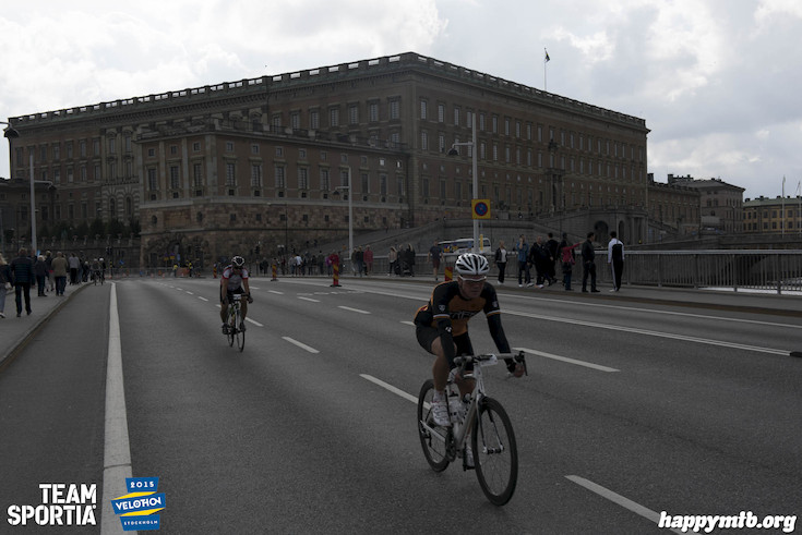 Bild från Velothon Stockholm 2015 - Slottet
