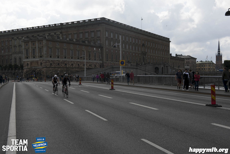 Bild från Velothon Stockholm 2015 - Slottet