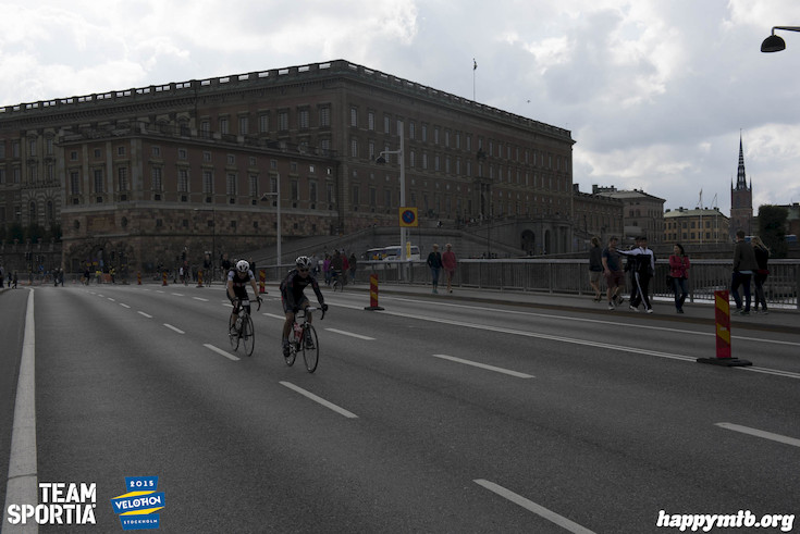 Bild från Velothon Stockholm 2015 - Slottet