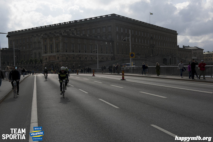 Bild från Velothon Stockholm 2015 - Slottet