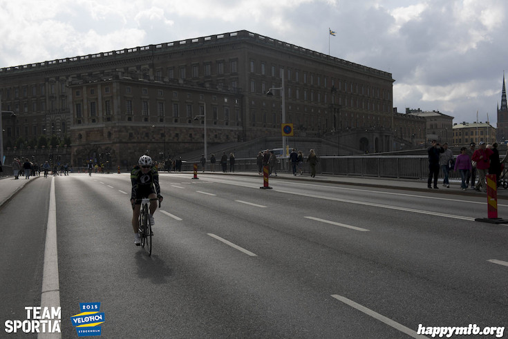 Bild från Velothon Stockholm 2015 - Slottet
