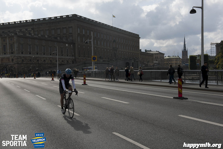 Bild från Velothon Stockholm 2015 - Slottet