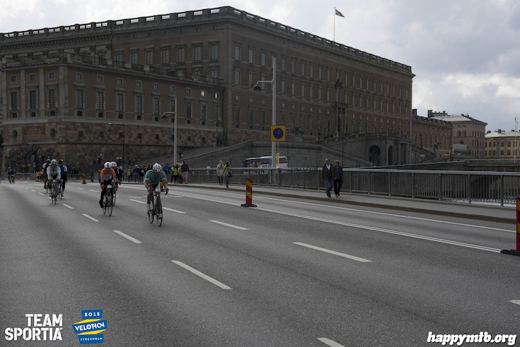 Bild från Velothon Stockholm 2015 - Slottet
