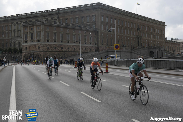Bild från Velothon Stockholm 2015 - Slottet