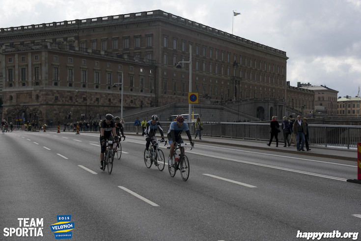 Bild från Velothon Stockholm 2015 - Slottet