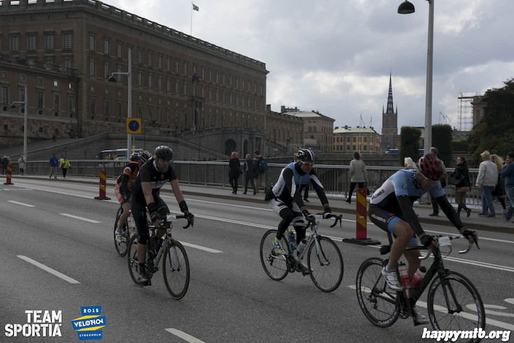 Bild från Velothon Stockholm 2015 - Slottet