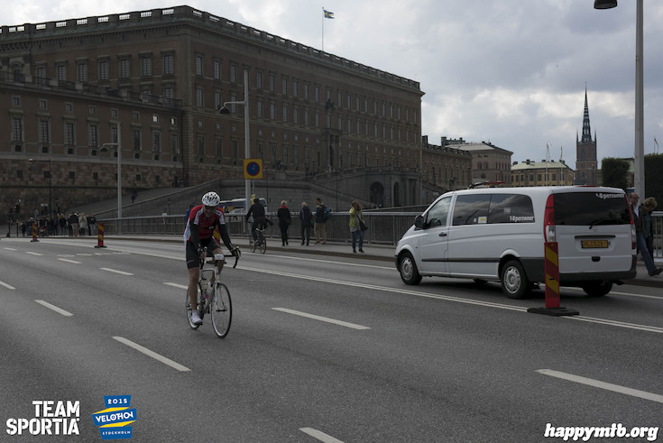 Bild från Velothon Stockholm 2015 - Slottet